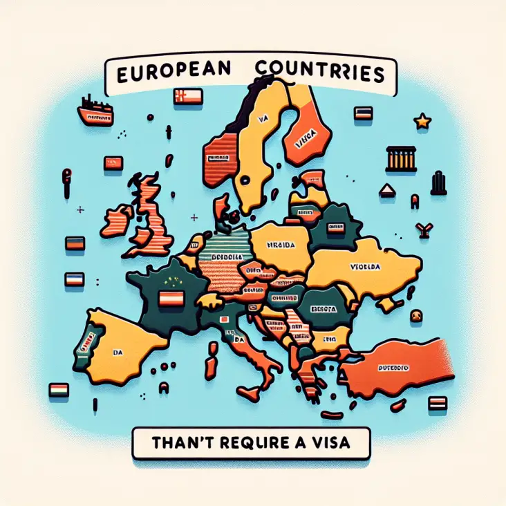 paises europeus que nao precisa de visto