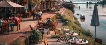 Posadas Tranquila: Cafés e Restaurantes à Beira do Rio Paraná em Posadas!